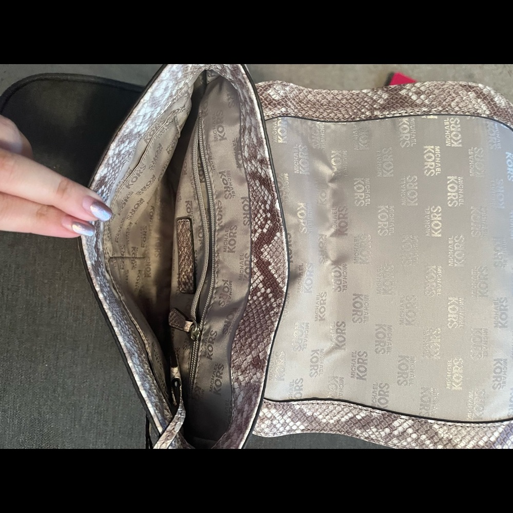 Michael Kors Embossed Python Crossbody - image 5